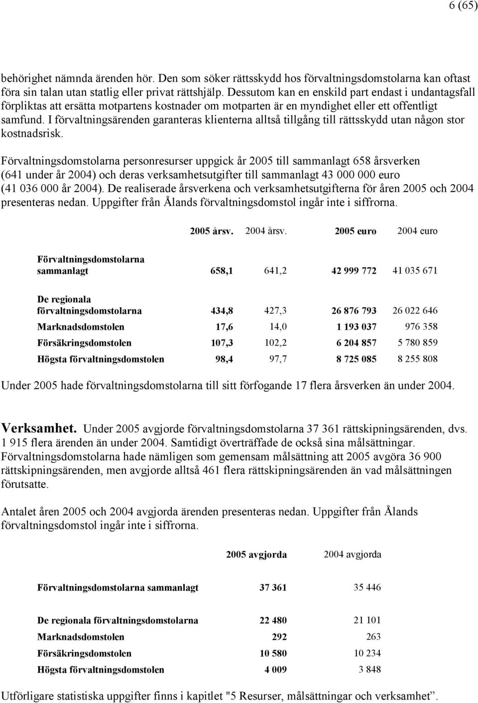 I förvaltningsärenden garanteras klienterna alltså tillgång till rättsskydd utan någon stor kostnadsrisk.