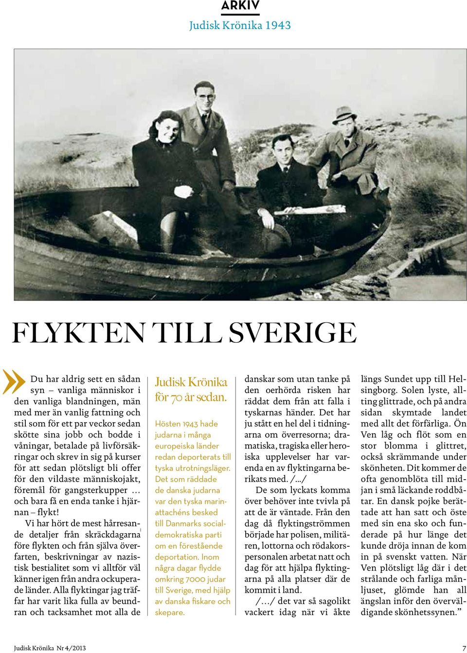 en enda tanke i hjärnan flykt!