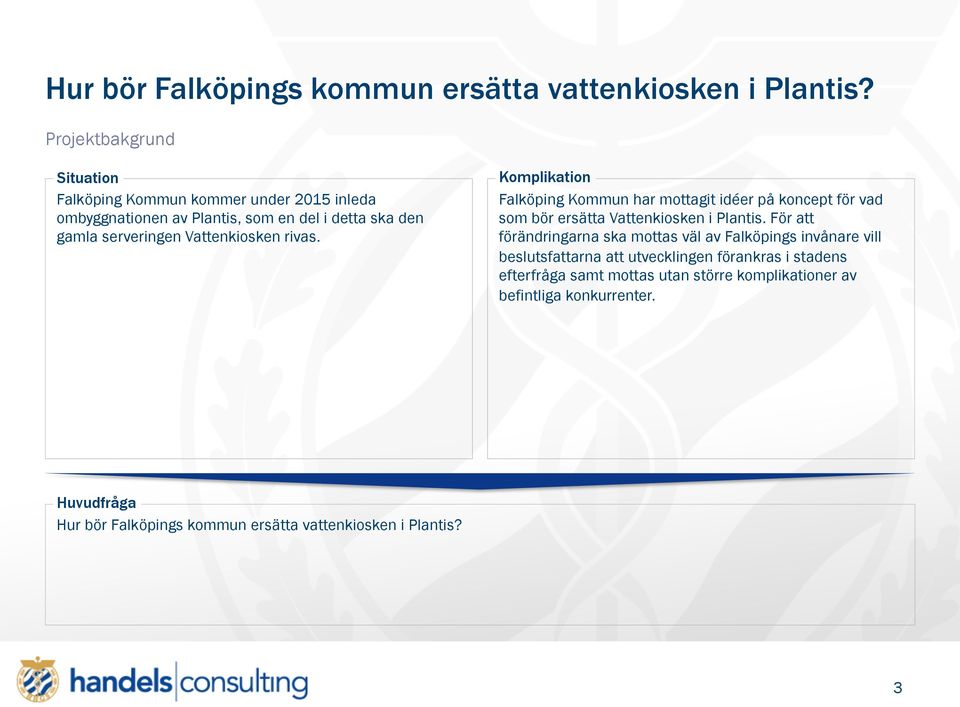 Vattenkiosken rivas. Komplikation Falköping Kommun har mottagit idéer på koncept för vad som bör ersätta Vattenkiosken i Plantis.