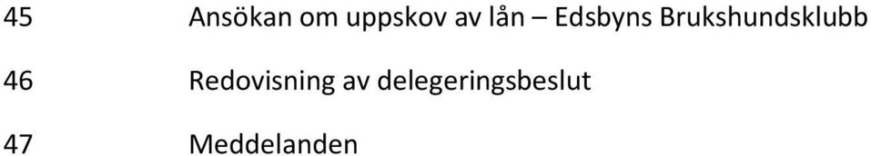 Brukshundsklubb 46