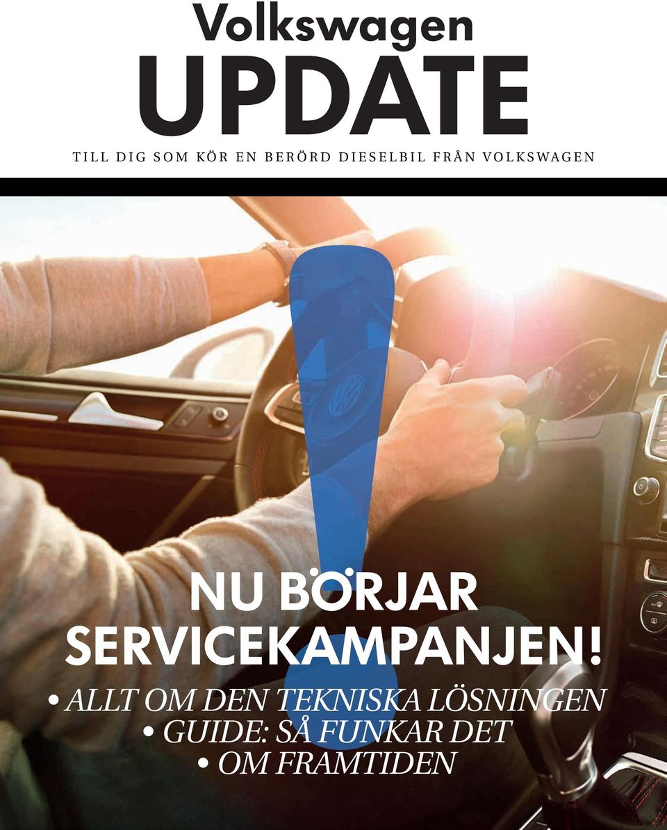 NU BÖRJAR SERVICEKAMPANJEN!