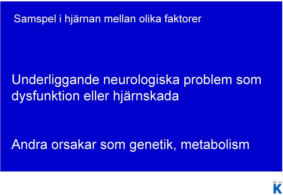 problem som dysfunktion eller