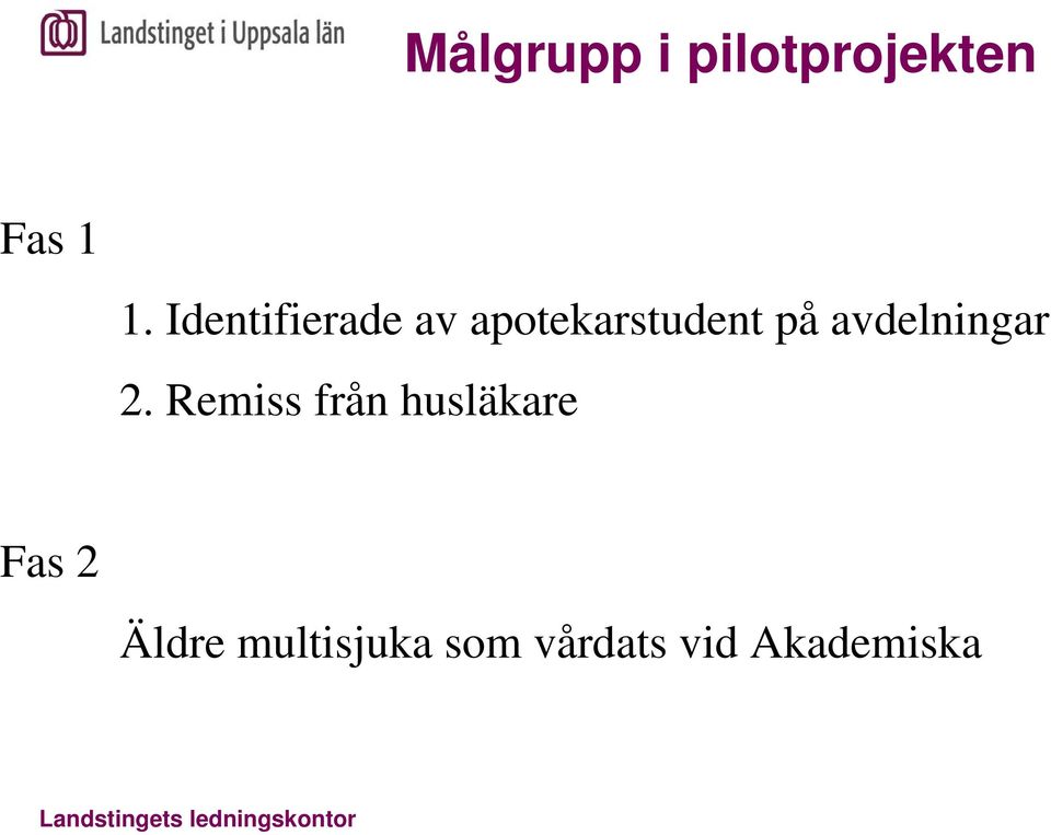 avdelningar 2.