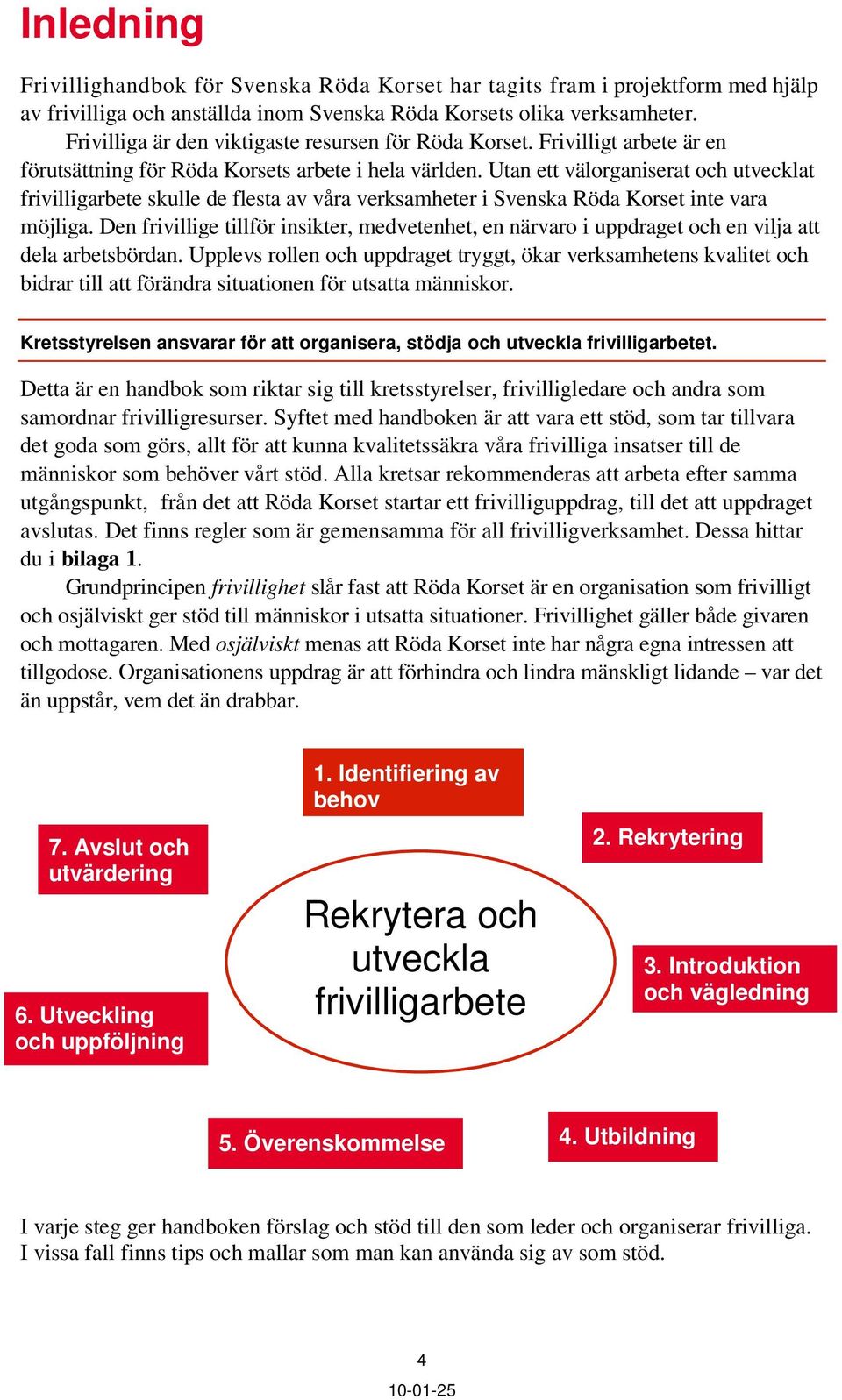 Utan ett välorganiserat och utvecklat frivilligarbete skulle de flesta av våra verksamheter i Svenska Röda Korset inte vara möjliga.