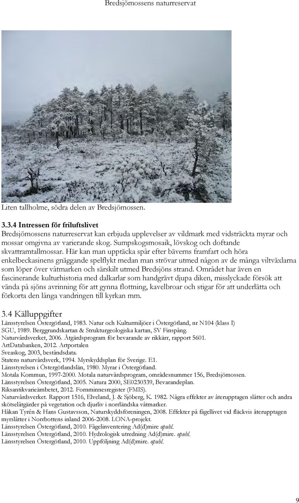 Sumpskogsmosaik, lövskog och doftande skvattramtallmossar.