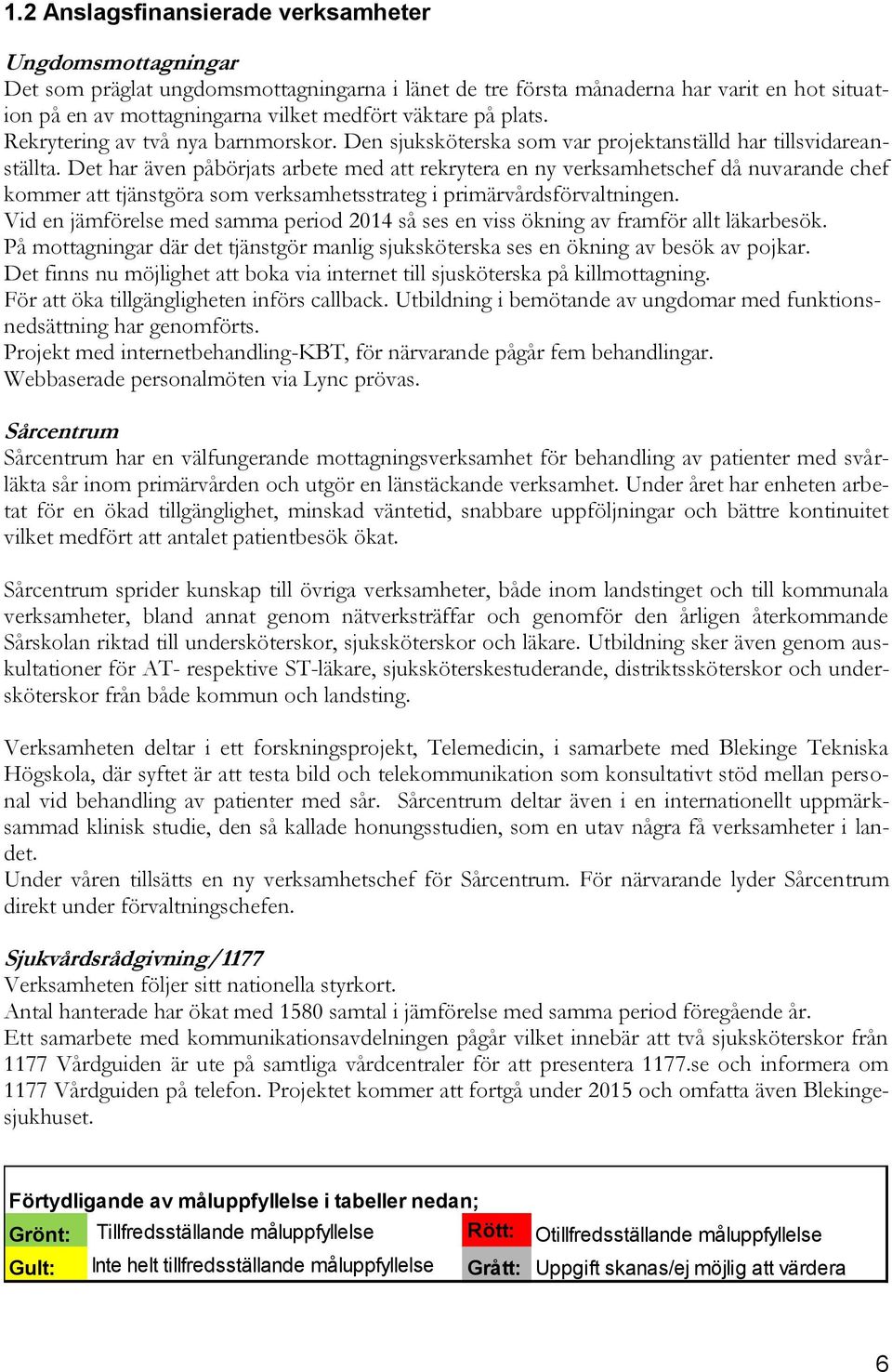 Det har även påbörjats arbete med att rekrytera en ny verksamhetschef då nuvarande chef kommer att tjänstgöra som verksamhetsstrateg i primärvårdsförvaltningen.