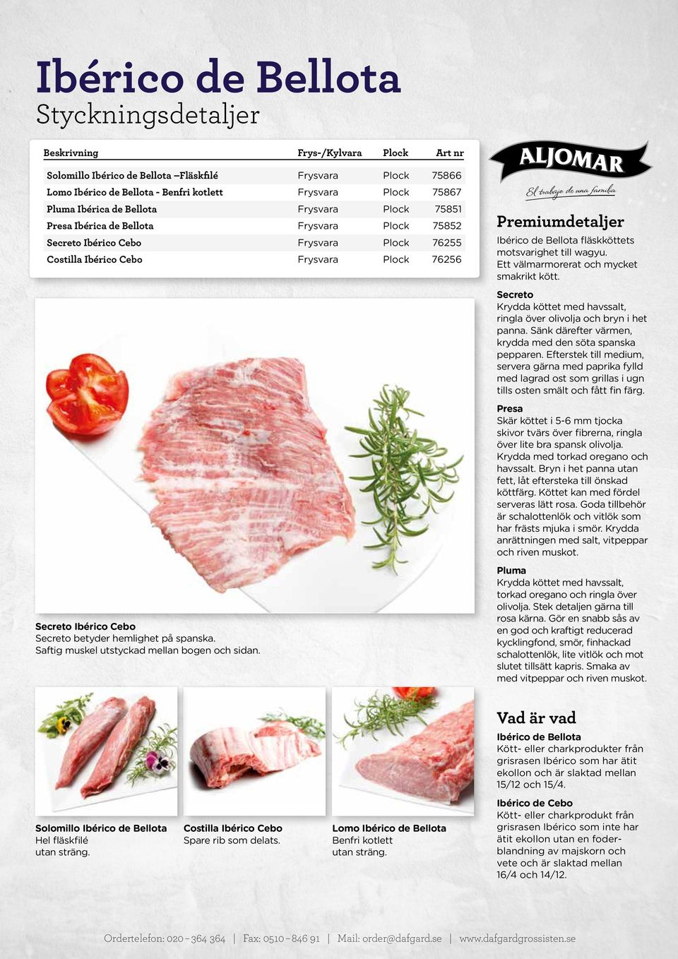 Secreto Krydda köttet med havssalt, ringla över olivolja och bryn i het panna. Sänk därefter värmen, krydda med den söta spanska pepparen.