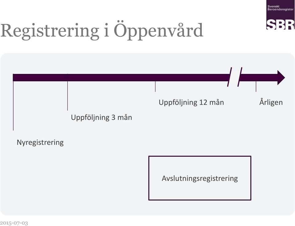 Uppföljning 12 mån Årligen