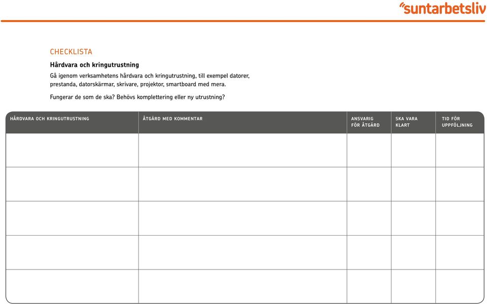 projektor, smartboard med mera. Fungerar de som de ska?