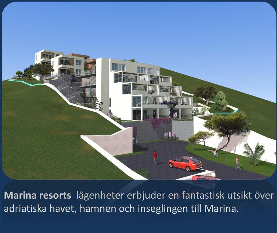 utsikt över adriatiska
