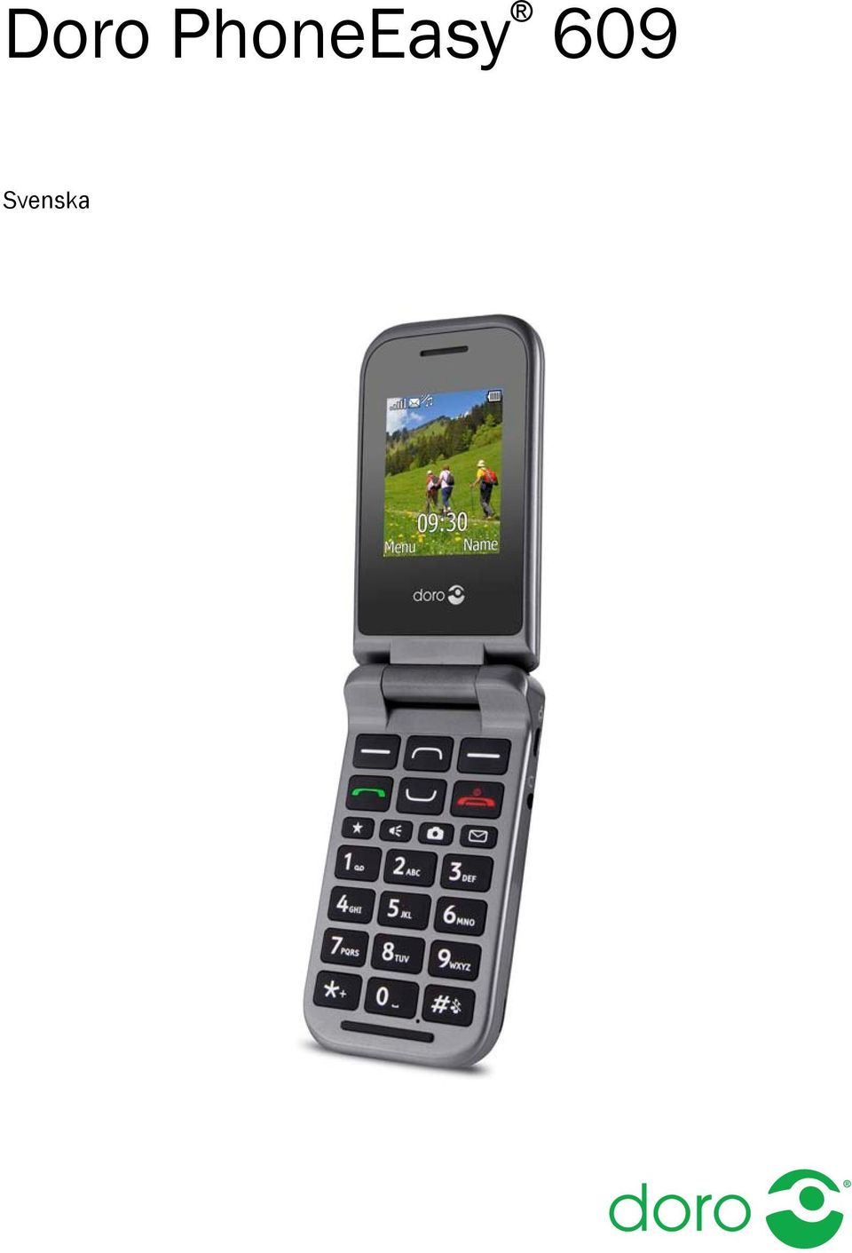 Doro PhoneEasy 609. Svenska - PDF Gratis nedladdning