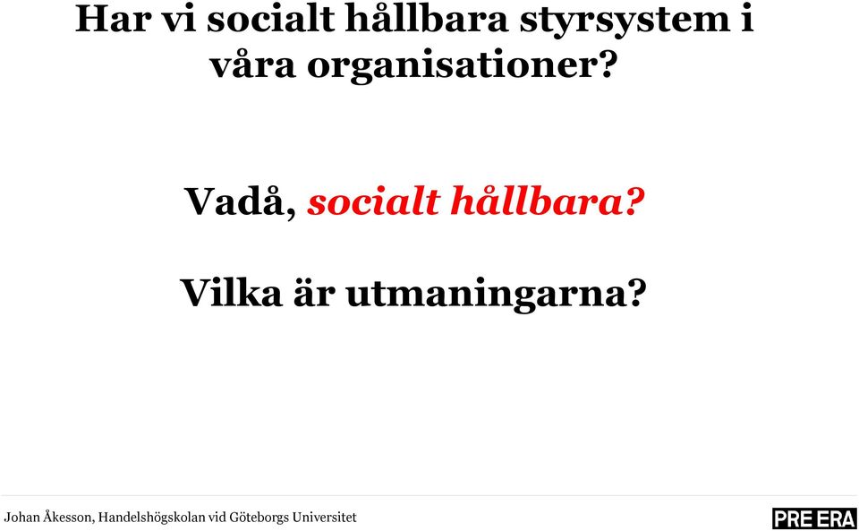 organisationer?