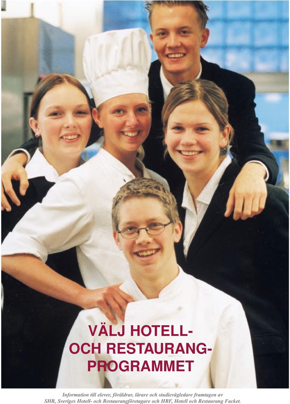 studievägledare framtagen av SHR, Sveriges Hotell-