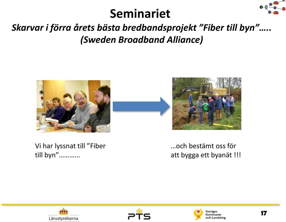 . (Sweden Broadband Alliance) Vi har lyssnat