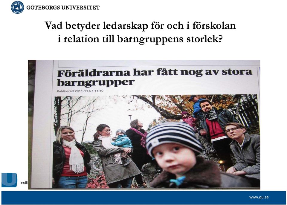 förskolan i