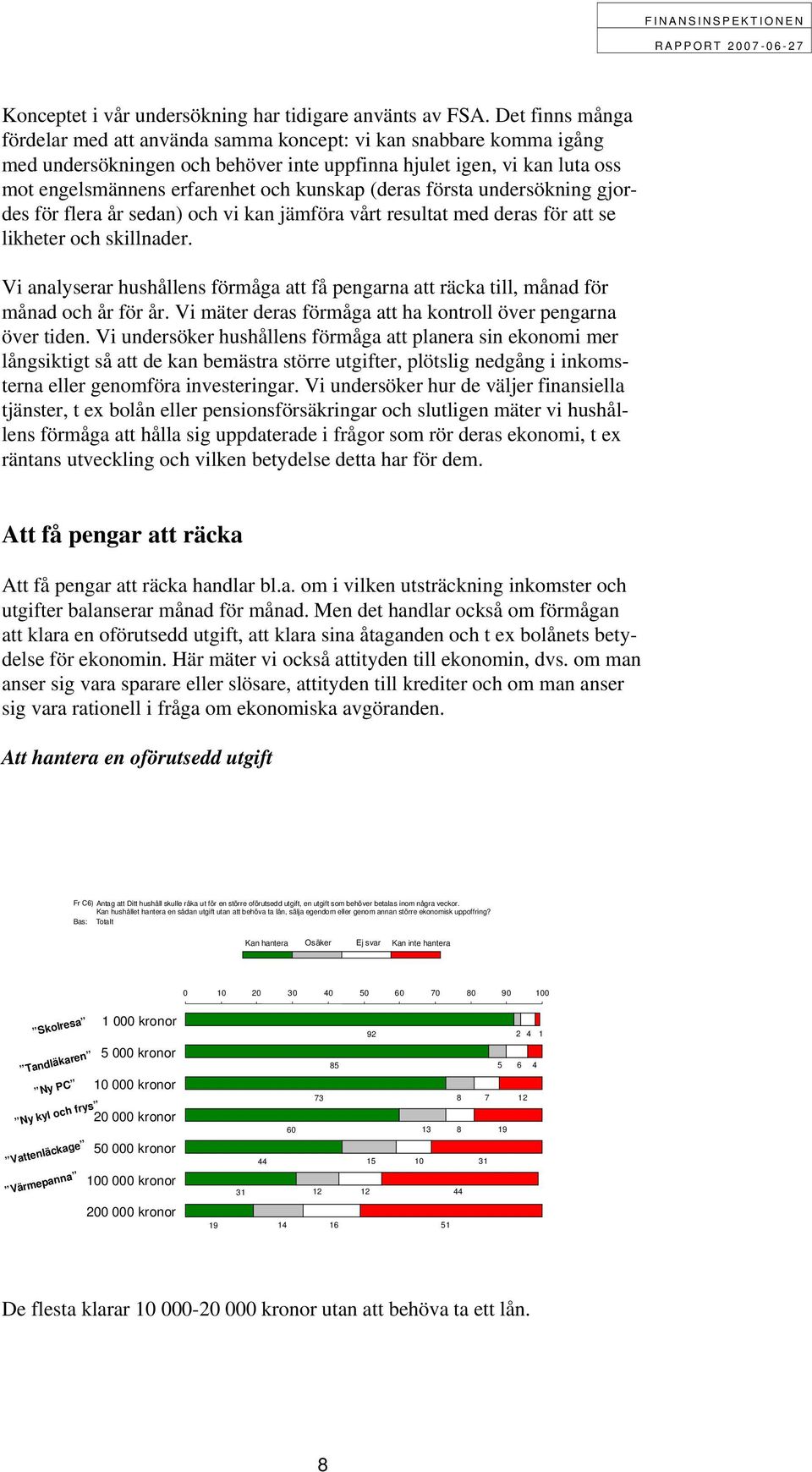 (deras första undersökning gjordes för flera år sedan) och vi kan jämföra vårt resultat med deras för att se likheter och skillnader.
