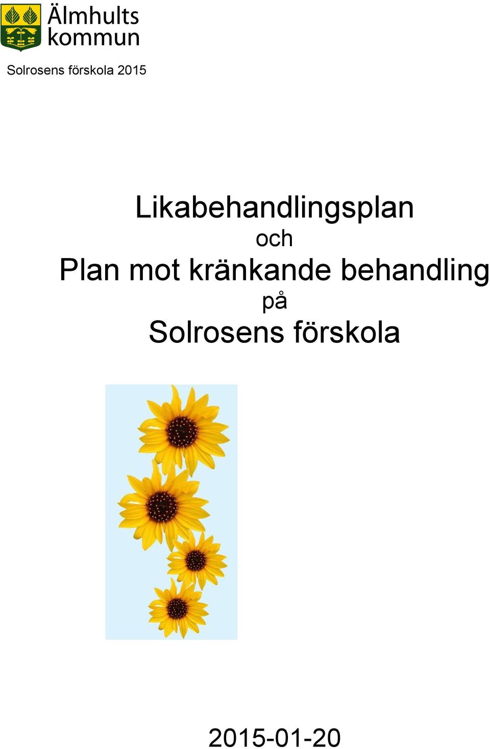 Plan mot kränkande