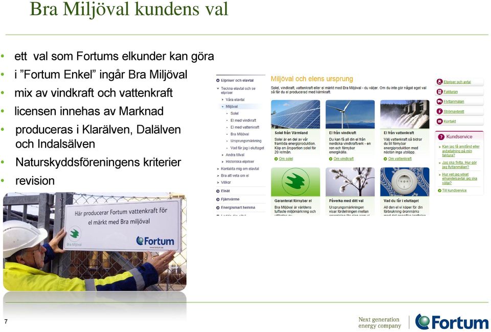 vattenkraft licensen innehas av Marknad prduceras i