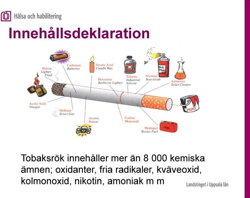 ämnen; oxidanter, fria radikaler,