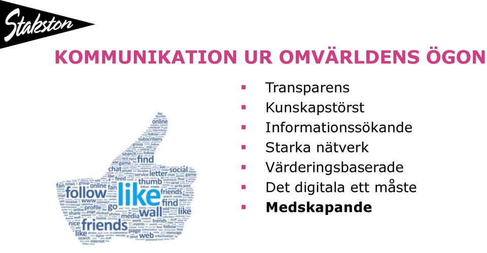 Informationssökande Starka nätverk