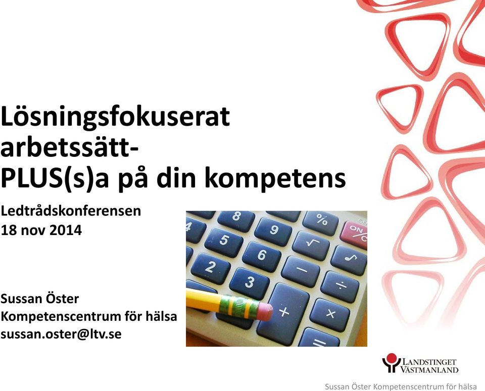 Ledtrådskonferensen 18 nov 2014