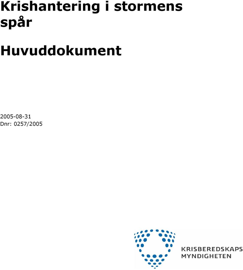 Huvuddokument