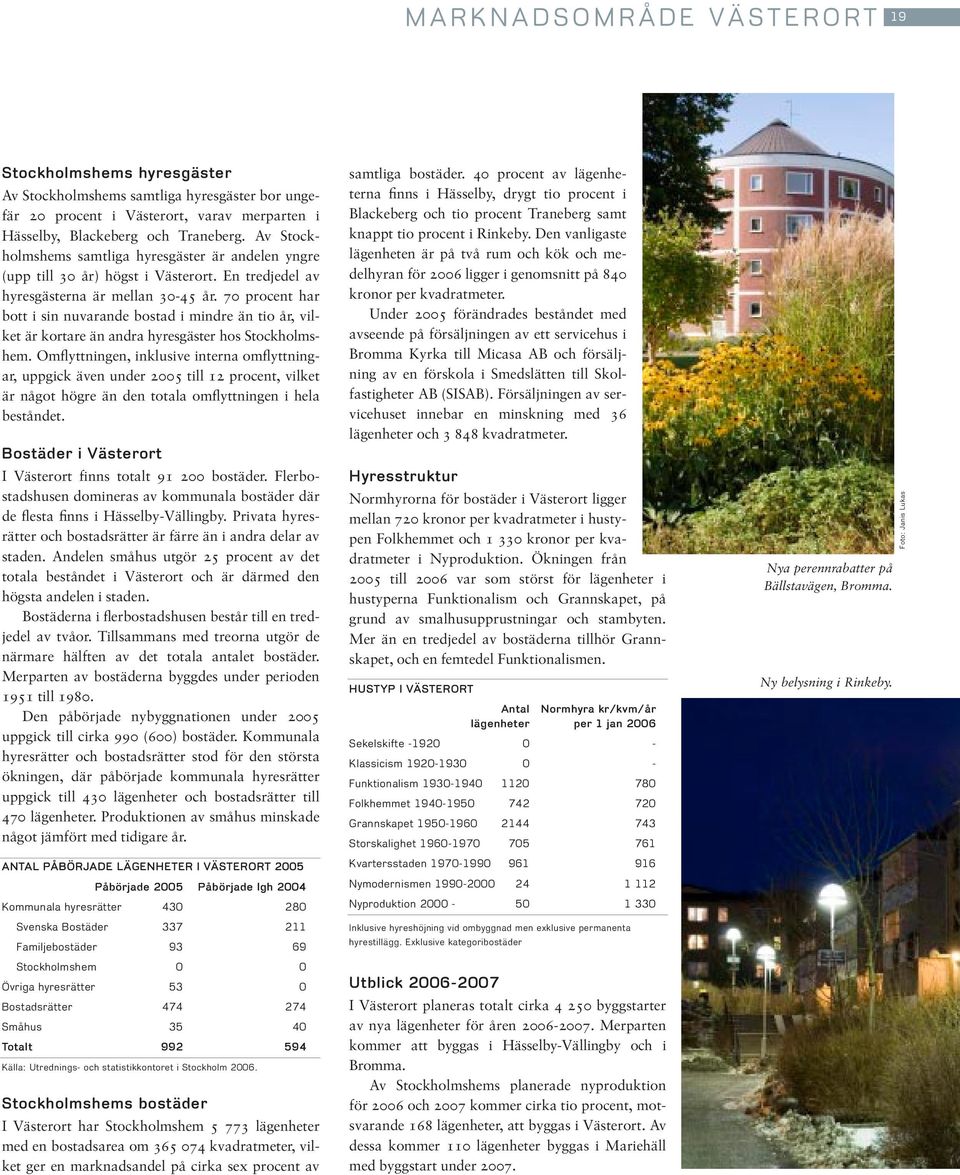 7 procent har bott i sin nuvarande bostad i mindre än tio år, vilket är kortare än andra hyresgäster hos Stockholmshem.