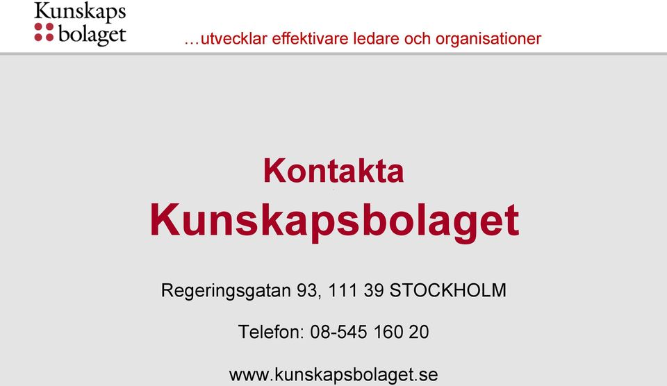 STOCKHOLM Telefon: 08-545