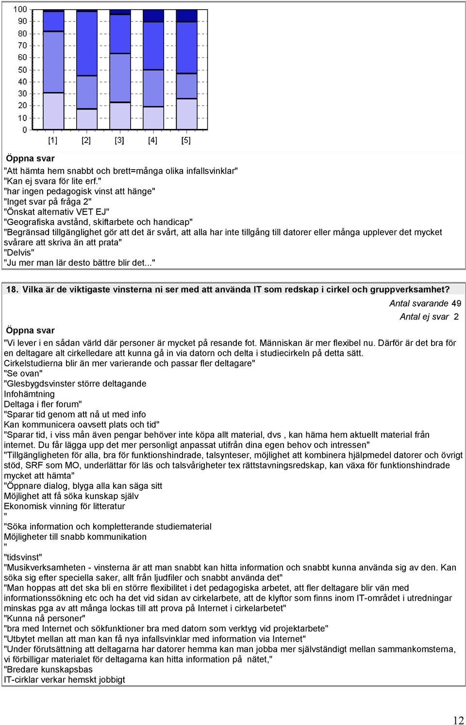 tillgång till datorer eller många upplever det mycket svårare att skriva än att prata Delvis Ju mer man lär desto bättre blir det... 18.