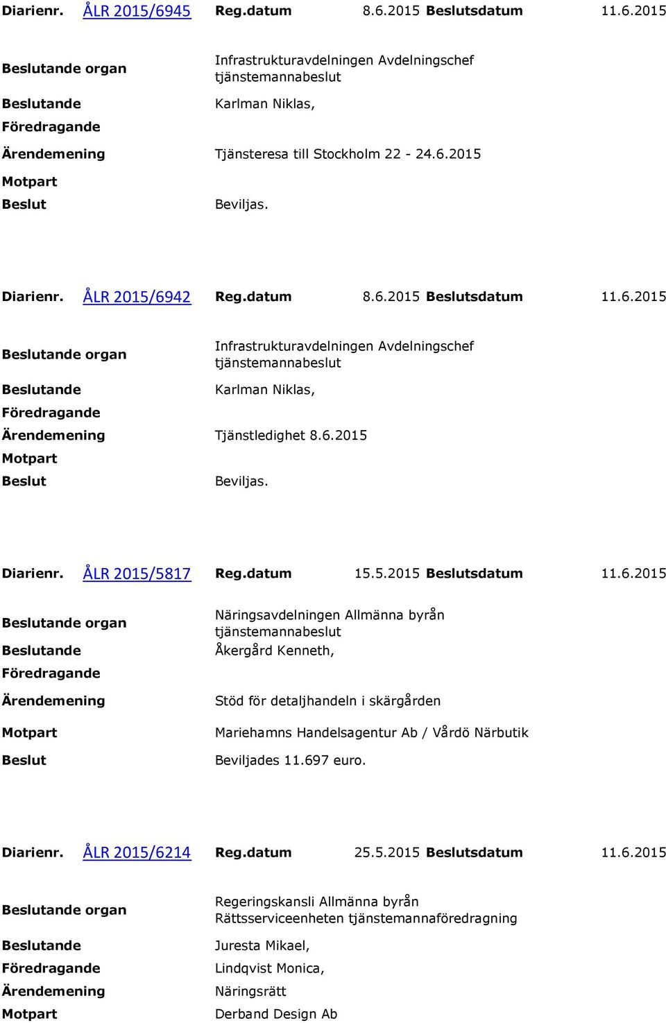42 Reg.datum 8.6.