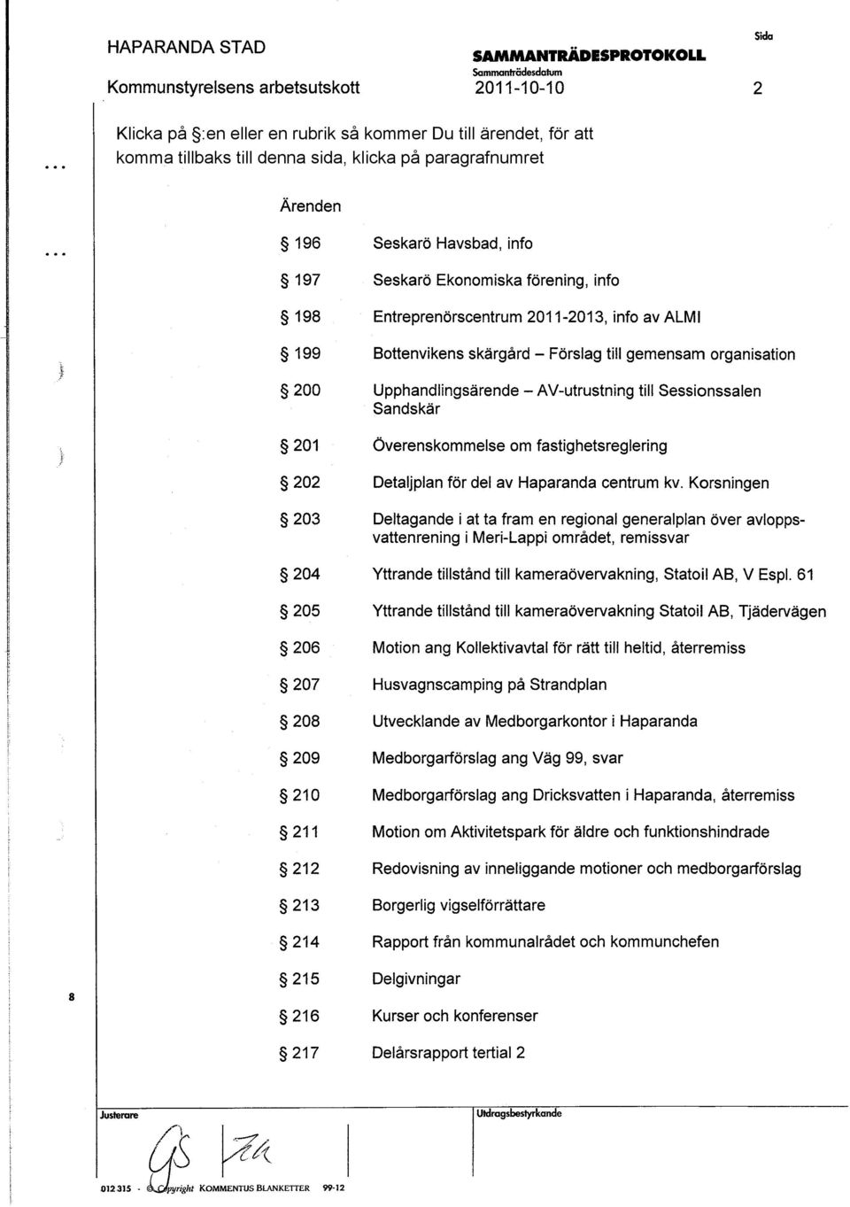 202 Detaljplan för del av Haparanda centrum kv.