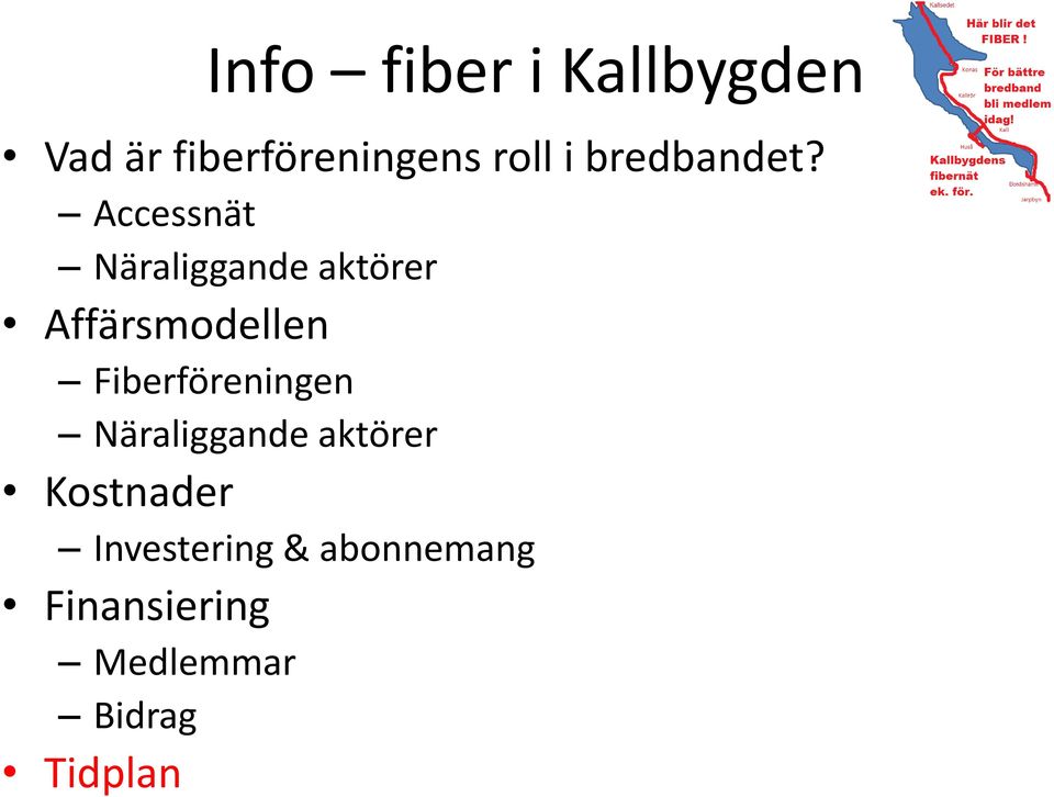 Accessnät Affärsmodellen Fiberföreningen