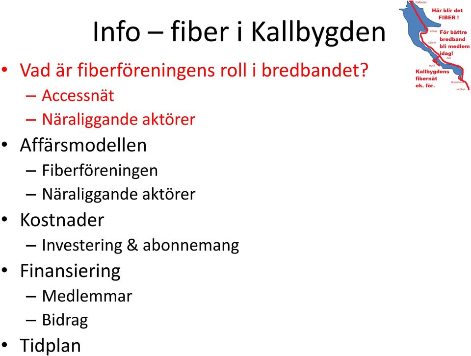 Accessnät Affärsmodellen Fiberföreningen