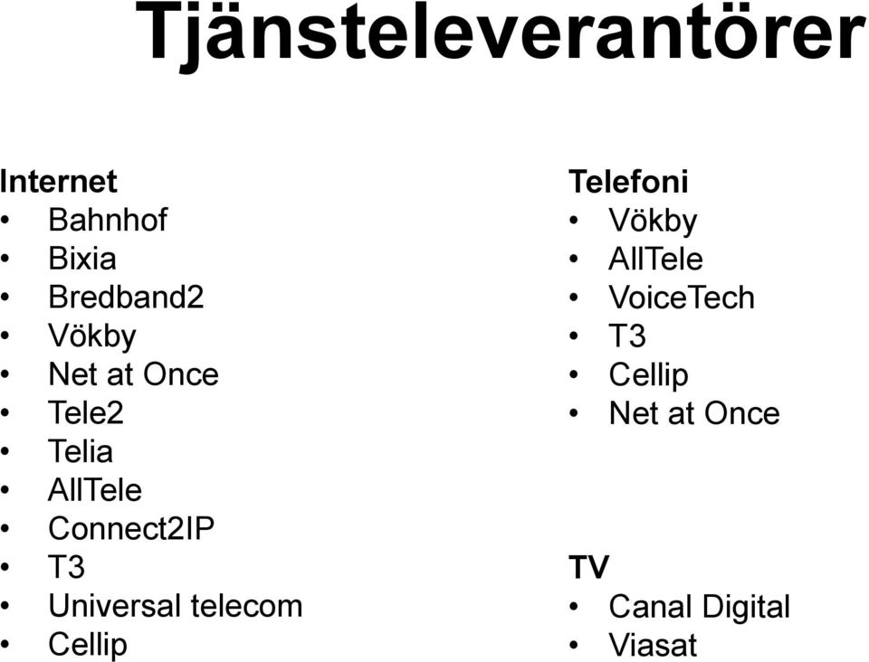 Connect2IP T3 Universal telecom Cellip Telefoni