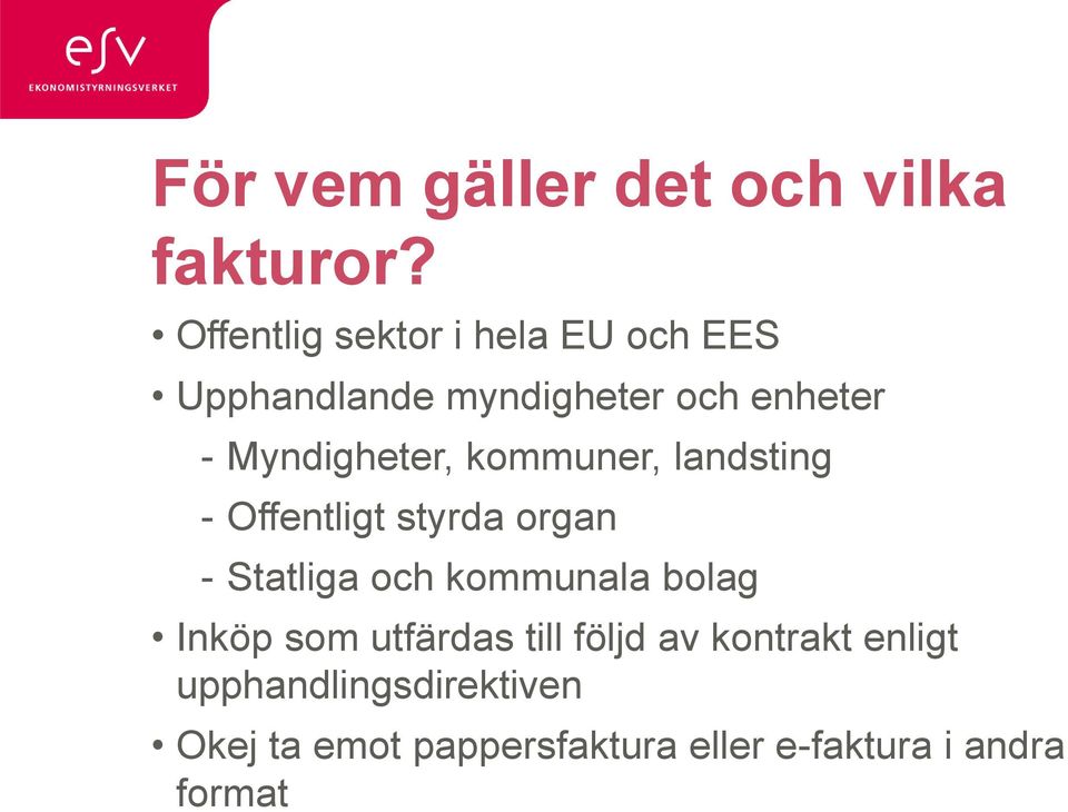 Myndigheter, kommuner, landsting - Offentligt styrda organ - Statliga och kommunala