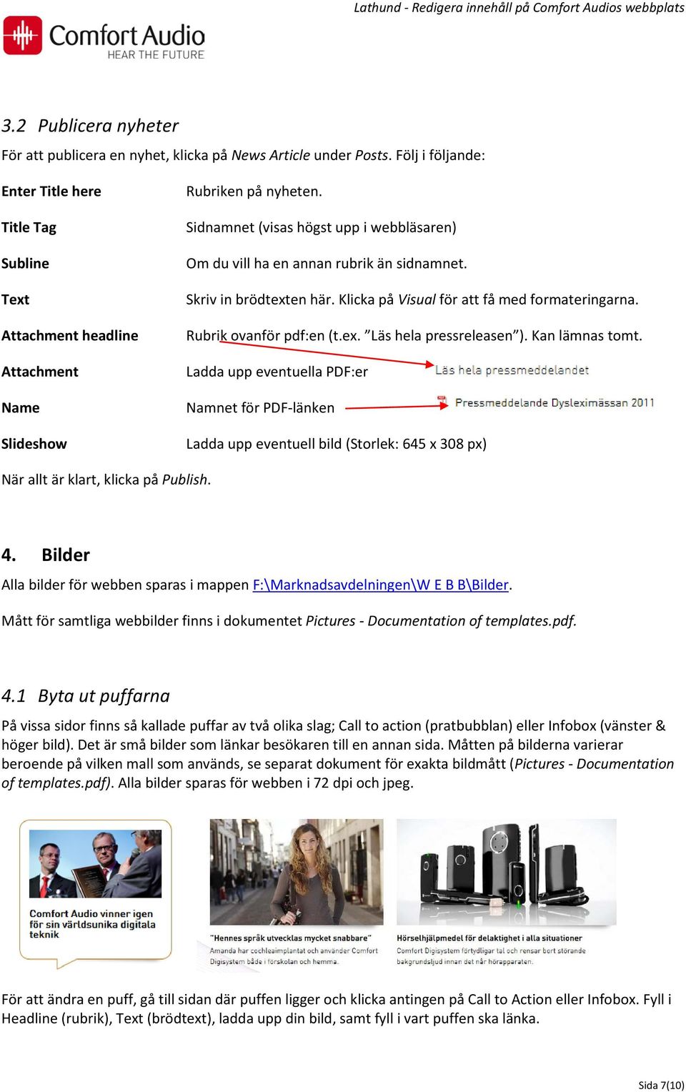 Sidnamnet (visas högst upp i webbläsaren) Om du vill ha en annan rubrik än sidnamnet. Skriv in brödtexten här. Klicka på Visual för att få med formateringarna. Rubrik ovanför pdf:en (t.ex. Läs hela pressreleasen ).