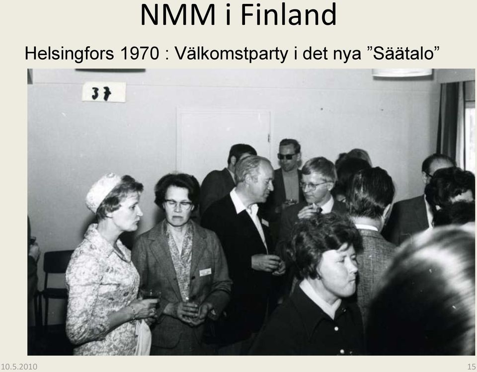 Välkomstparty i det
