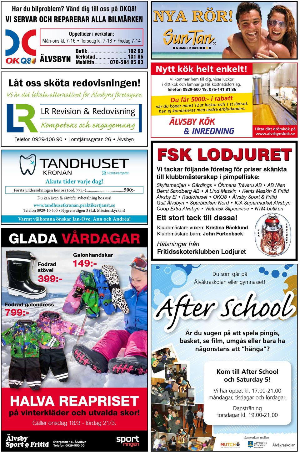 Vi kommer hem till dig, visar luckor i ditt kök och lämnar gratis kostnadsförslag. Telefon 0929-600 19, 076-141 81 86 Du får 5000:- i rabatt lådrad. och 1 st när du köper minst 12 st luckor udanden.