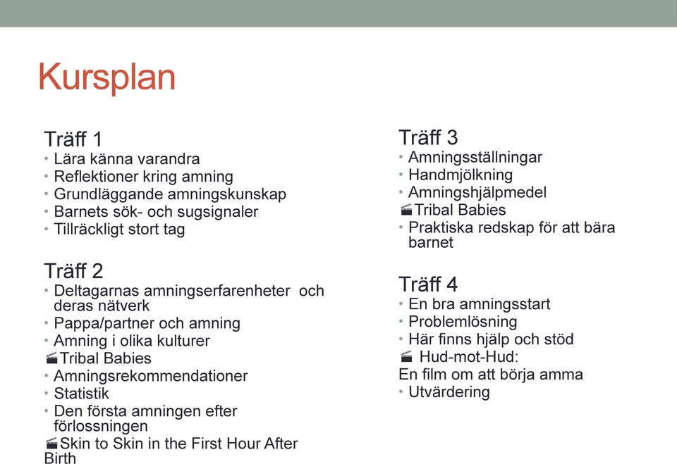 första amningen efter förlossningen Skin to Skin in the First Hour After Birth Träff 3 Amningsställningar Handmjölkning Amningshjälpmedel Tribal Babies