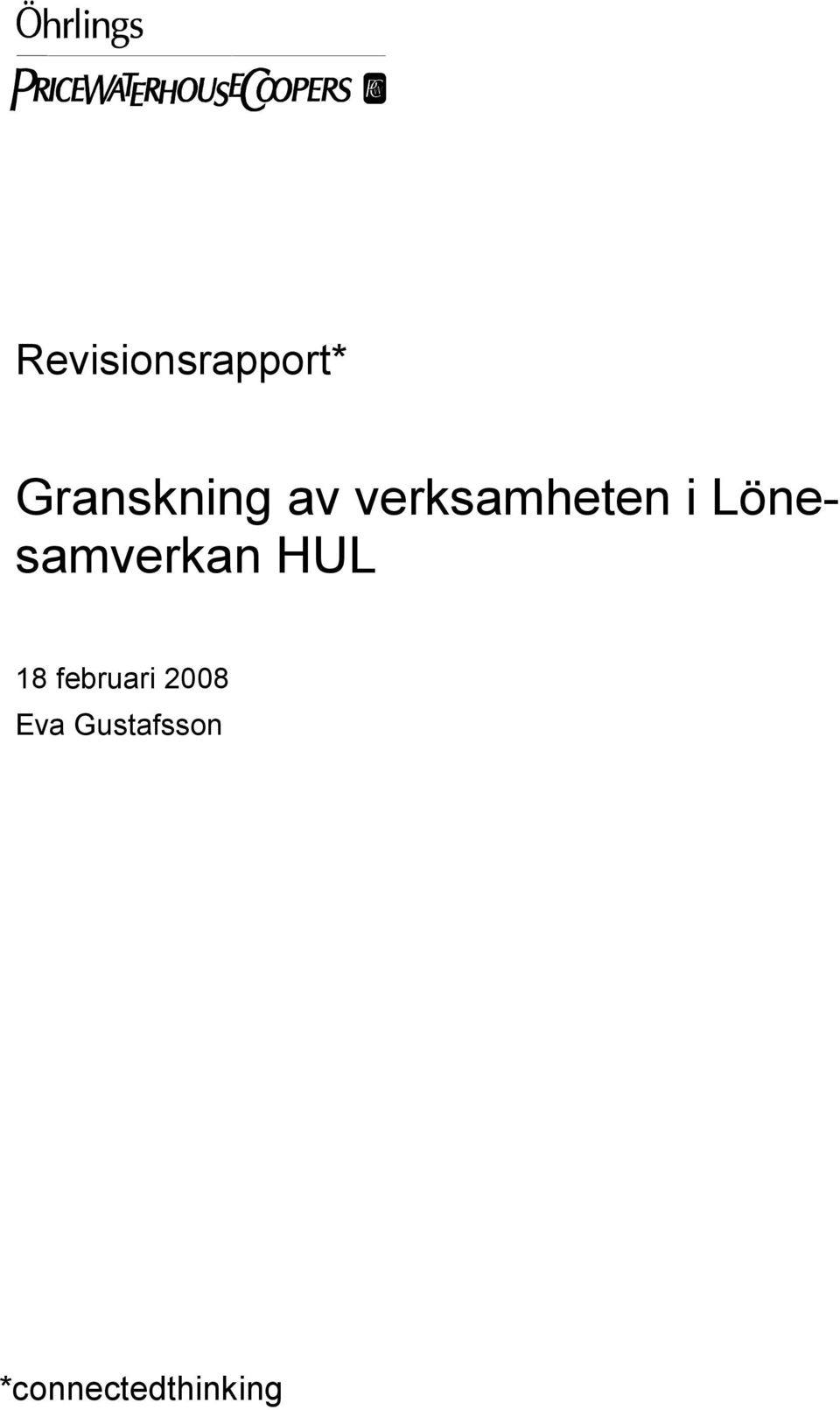 Lönesamverkan HUL 18