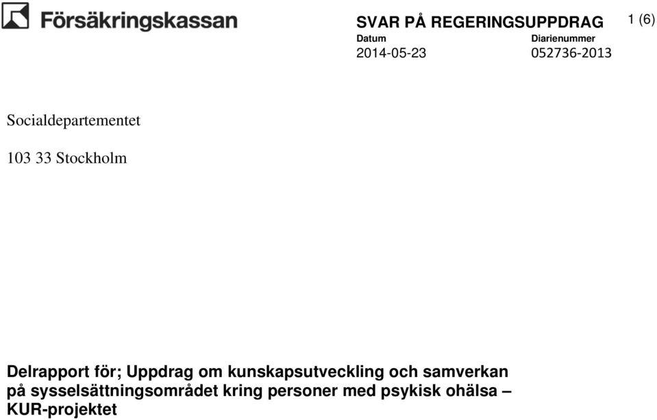 kunskapsutveckling och samverkan på