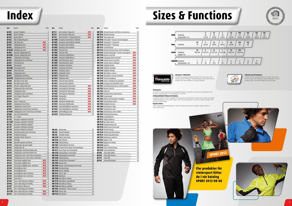 Namn ida JN 001 Round-T edium 6 JN 002 Basic-T Kraftig 6 JN 019 Junior Basic-T 6 JN 022 Piké kraftig lång ärm 9 JN 029 Piké lång ärm NEW 9 JN 035 Collegebyxor dam NEW 10 JN 036 Collegebyxor herr NEW
