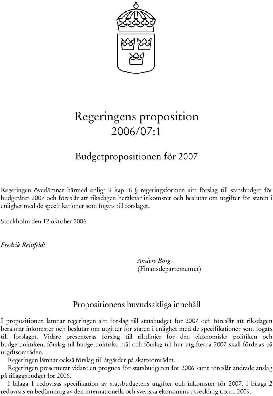 förslaget.