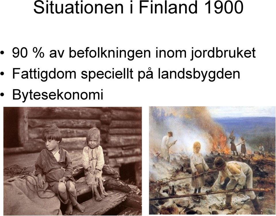 jordbruket Fattigdom