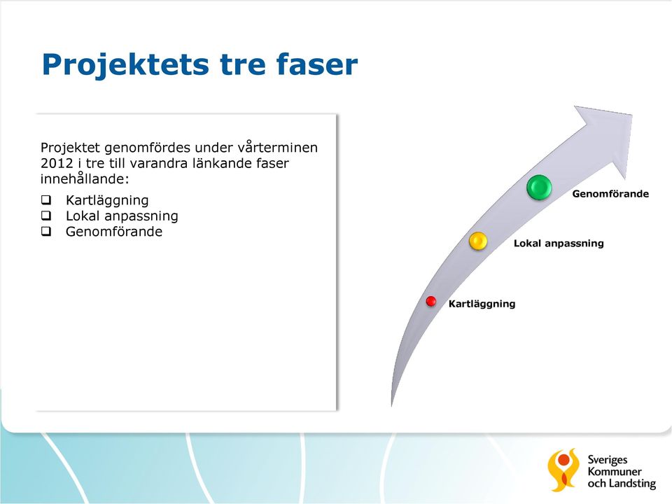 faser innehållande: Kartläggning Lokal anpassning