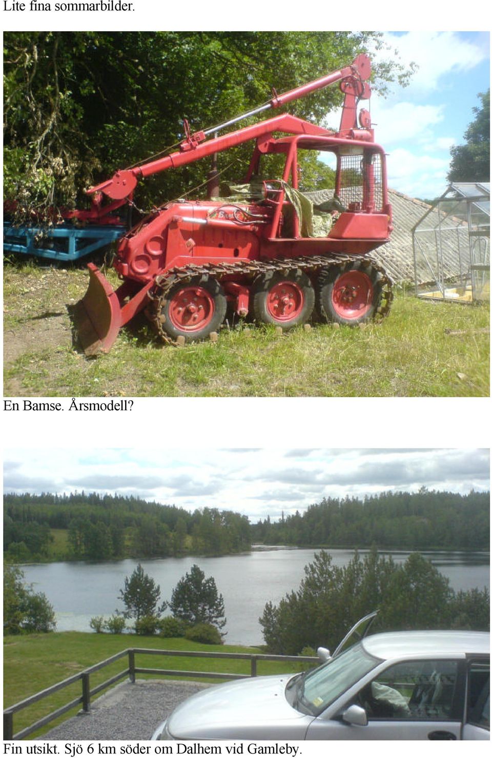 Fin utsikt.