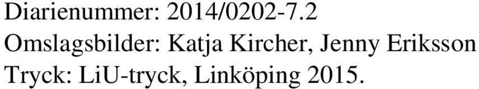 Kircher, Jenny Eriksson