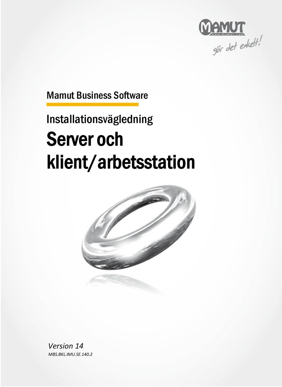 Server och klient/arbetsstation