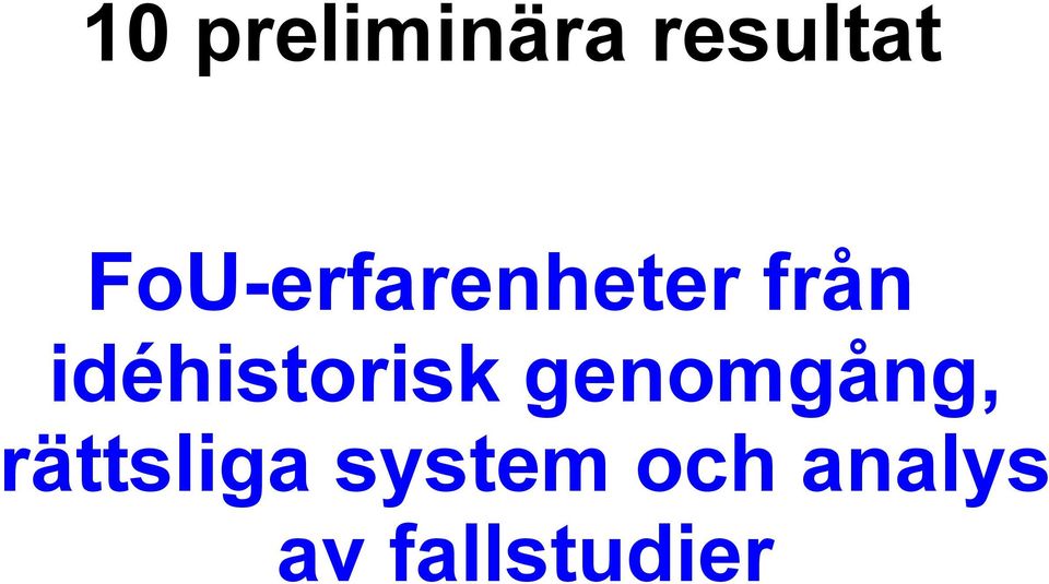 idéhistorisk genomgång,