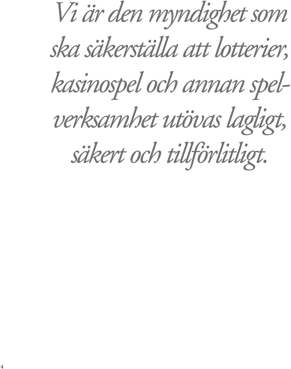 kasinospel och annan